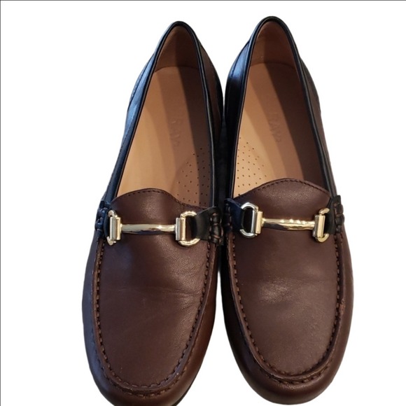 Array Rory loafers in brown and black - Picture 1 of 7